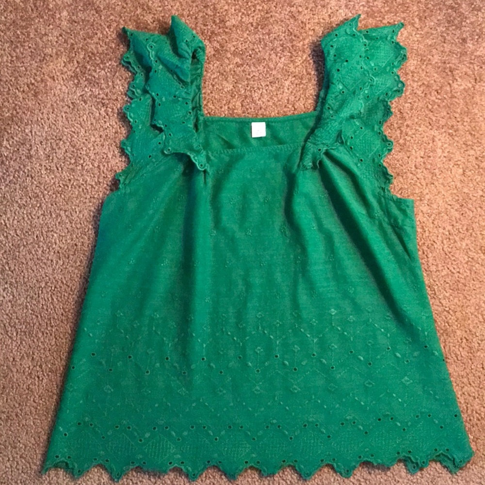 Green Old Navy Blouse